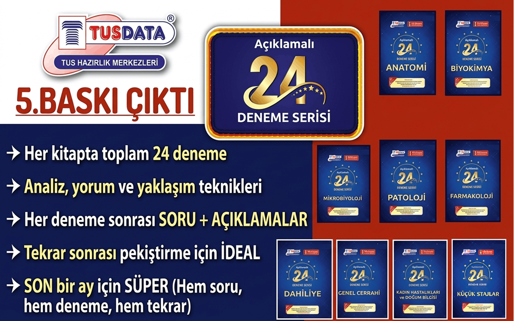 24 Açıklamalı Deneme Serisi 5. Baskı