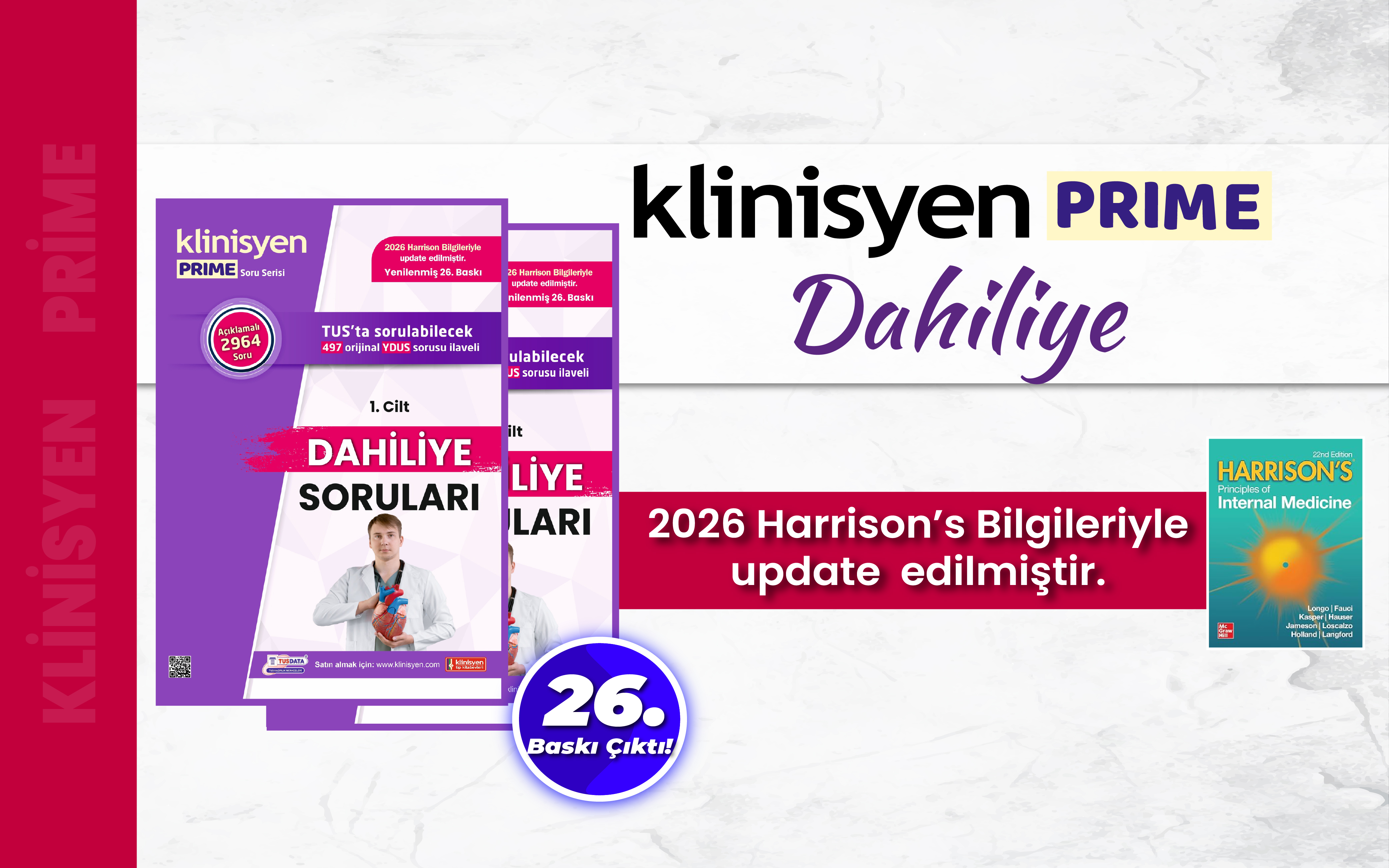 Klinisyen Prime Dahiliye 26. Baskı Çıktı