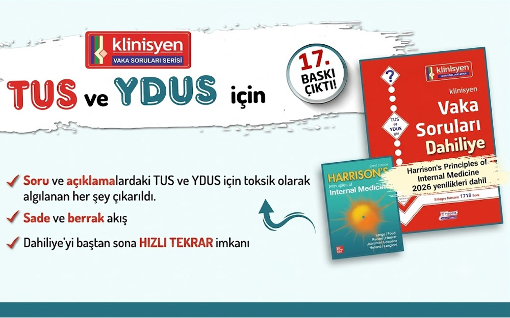 Tus ve Ydus İçin Vaka Soruları Dahiliye 17. Baskı Çıktı