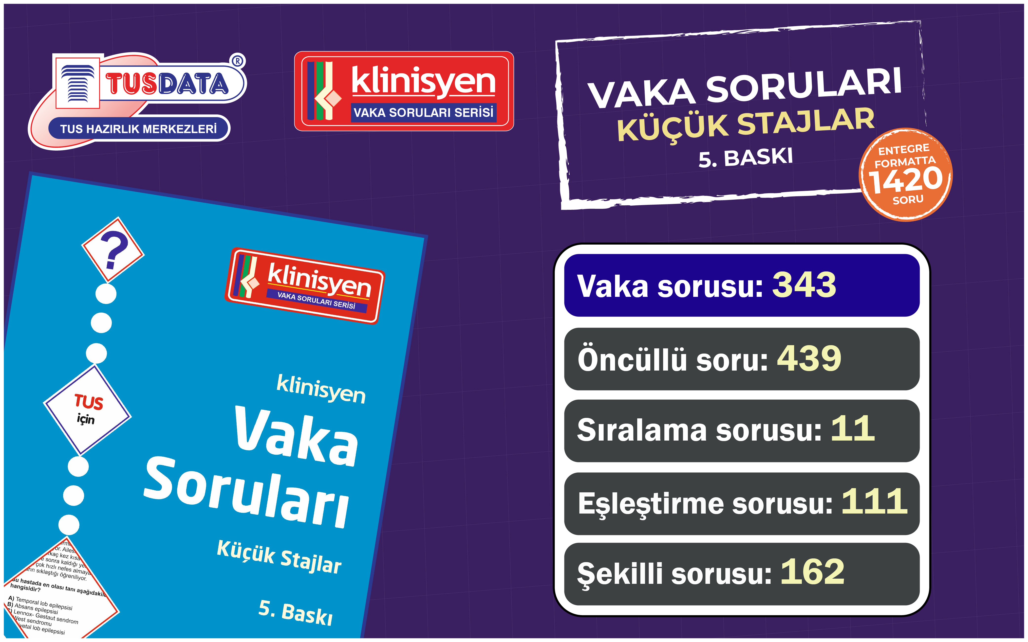Klinisyen Vaka Soruları Küçük Stajlar 5. Baskı 