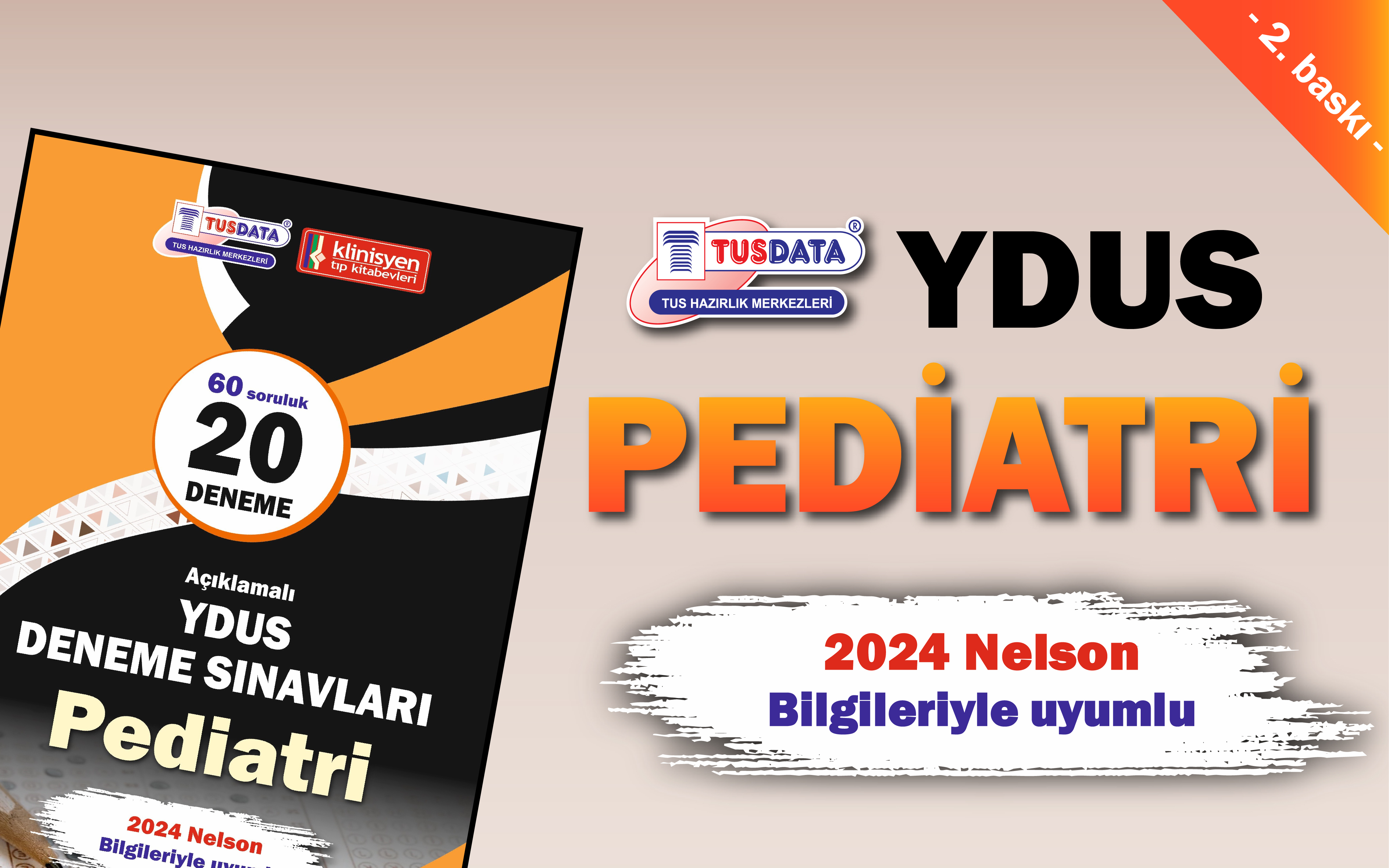 YDUS Deneme Sınavları Pediatri 2. Baskı 