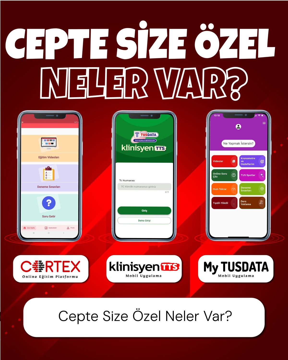 Cepte Size Özel Neler Var?