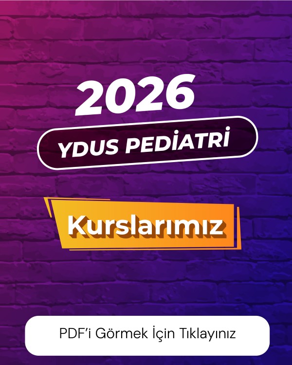 2024 YDUS Pediatri Kurslarımız