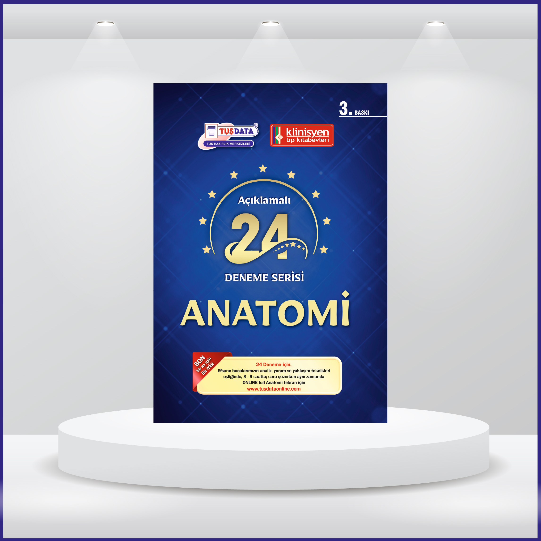 24 Açıklamalı Deneme Serisi 3.Baskı - Anatomi