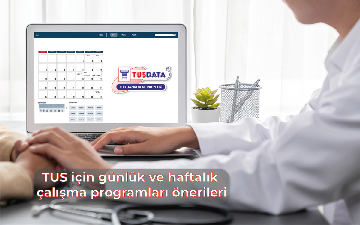 TUS İçin Günlük ve Haftalık Çalışma Programı Örnekleri