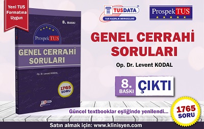 Prospektus Genel Cerrahi Soruları 8.Baskı !