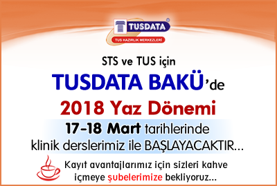 TUSDATA BAKÜ'de 2018 Yaz Dönemi Başlıyor....