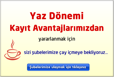 Yaz Dönemi Kayıt Avantajları