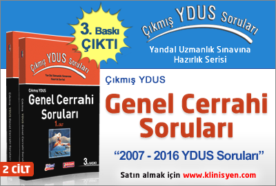 Çıkmış YDUS Genel Cerrahi Soruları 3. Baskı ...