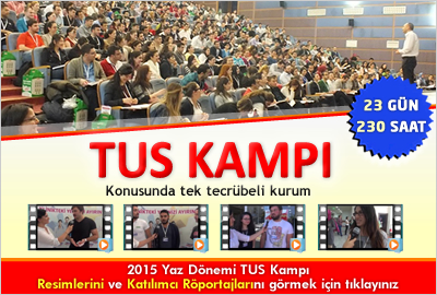 2015 Yaz Dönemi TUS Kampımız Başlıyor!