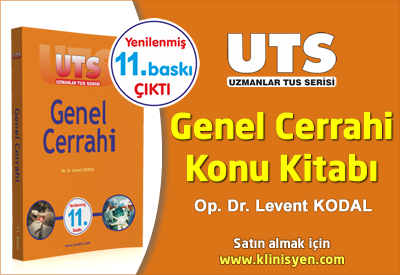 UTS Genel Cerrahi Konu Kitabı Yenilenmiş 11. Baskı ...