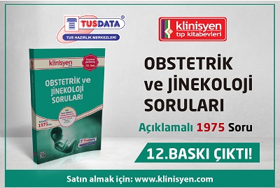 Klinisyen Obstetrik ve Jinekoloji Soruları 12.Baskı !!