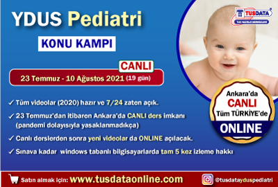 YDUS Pediatri Konu Kampı Başlıyor!