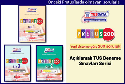 Pretus 200 Açıklamalı Tus Deneme Sınavları Serisi !
