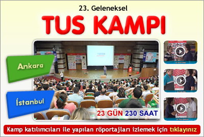 TUS Kampı Ankara ve İstanbul'da Tamamlandı!