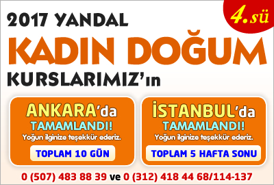2017 YANDAL Kadın Doğum Kursumuz Tamamlandı!