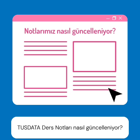 TUSDATA Ders Notları nasıl güncelleniyor?