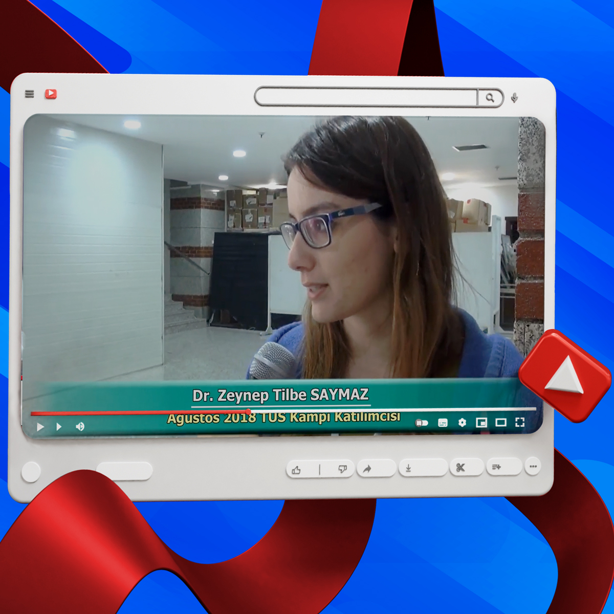 Dr. Zeynep Tilbe SAYMAZ Ağustos 2018 Ankara TUS Kampı Röportajları