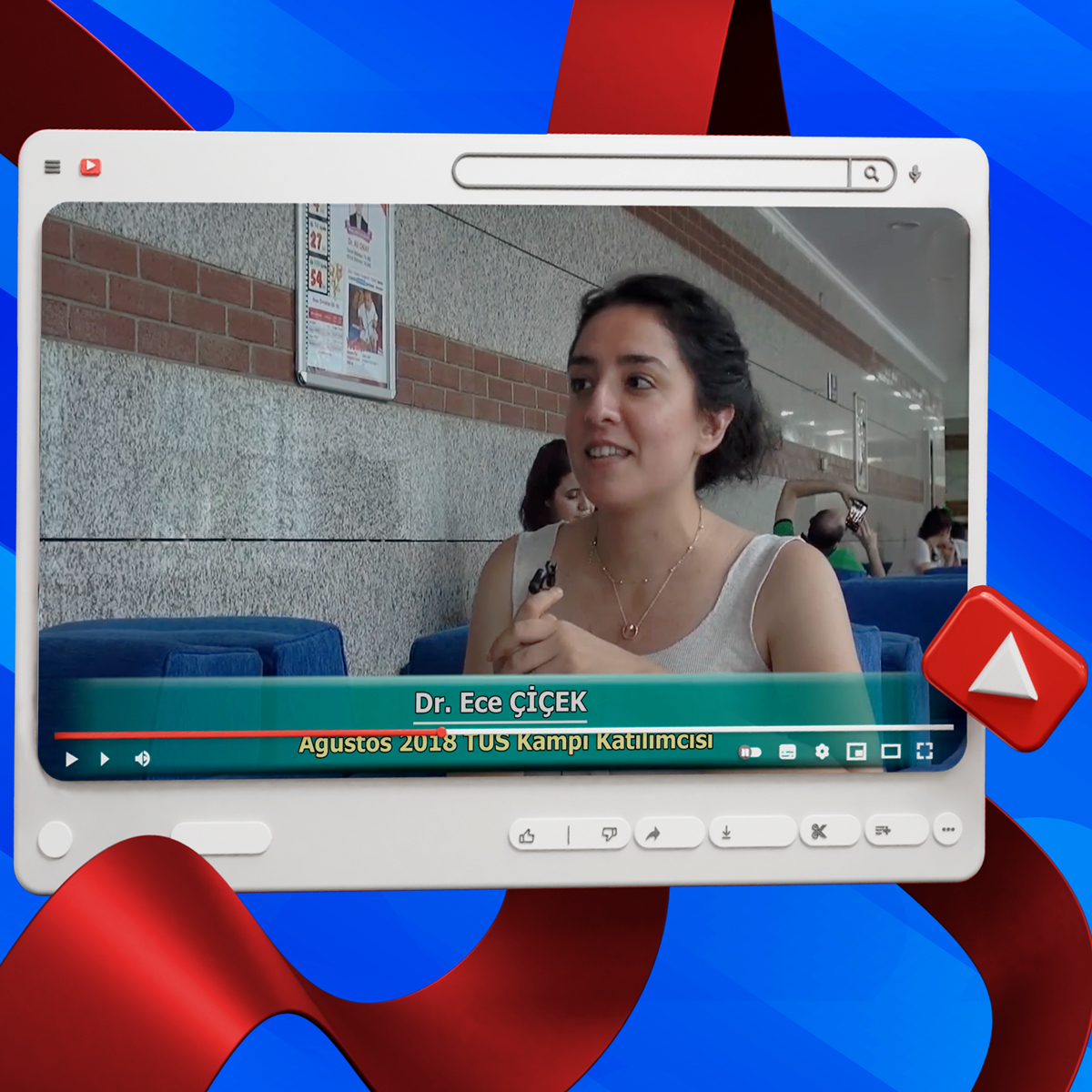Dr. Ece ÇİÇEK Ağustos 2018 Ankara TUS Kampı Röportajları 