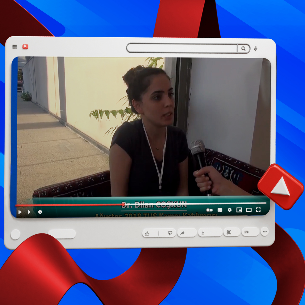 Dr. Dilan COŞKUN  Ağustos 2018 Ankara TUS Kampı Röportajları