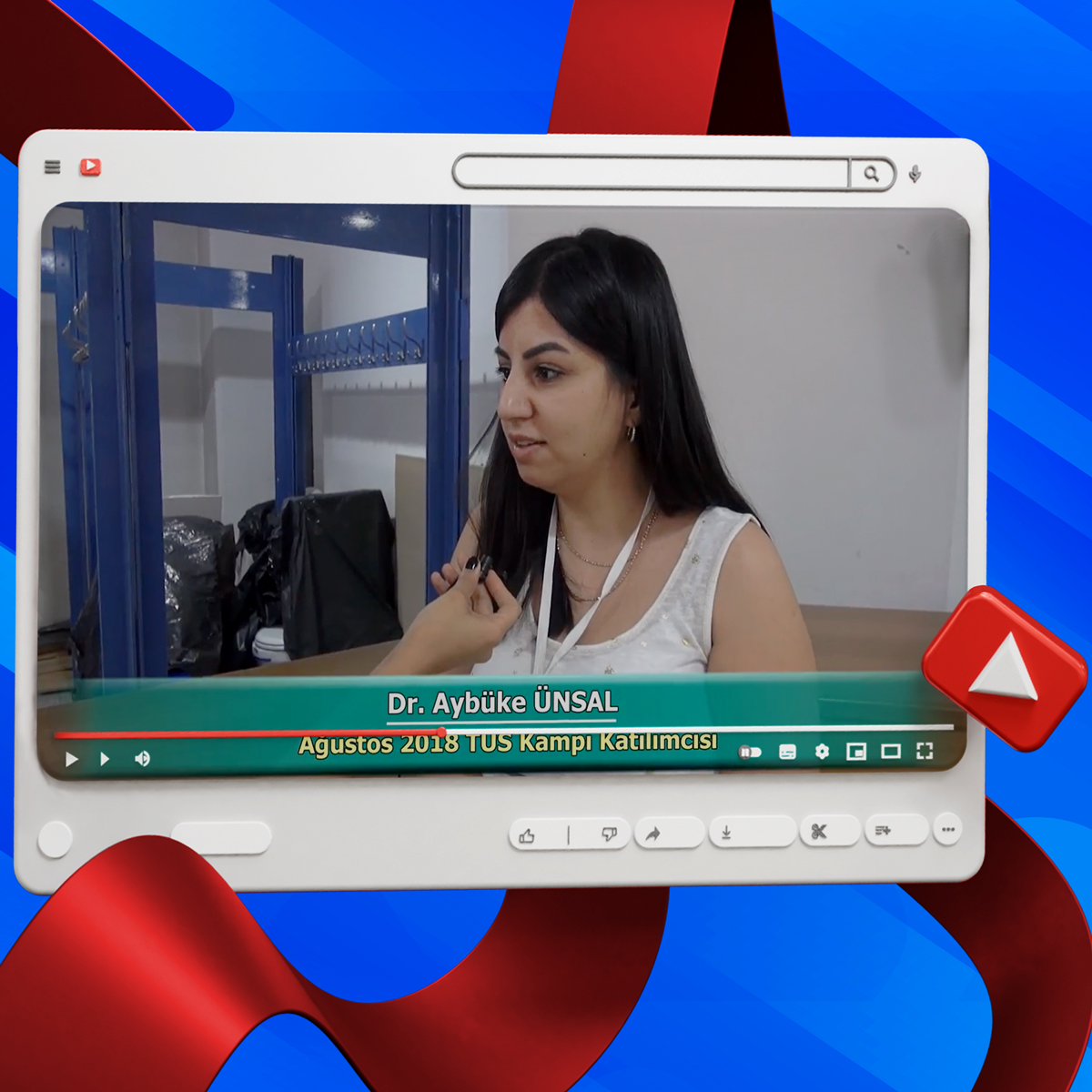 Dr. Aybüke ÜNSAL Ağustos 2018 Ankara TUS Kampı Röportajları