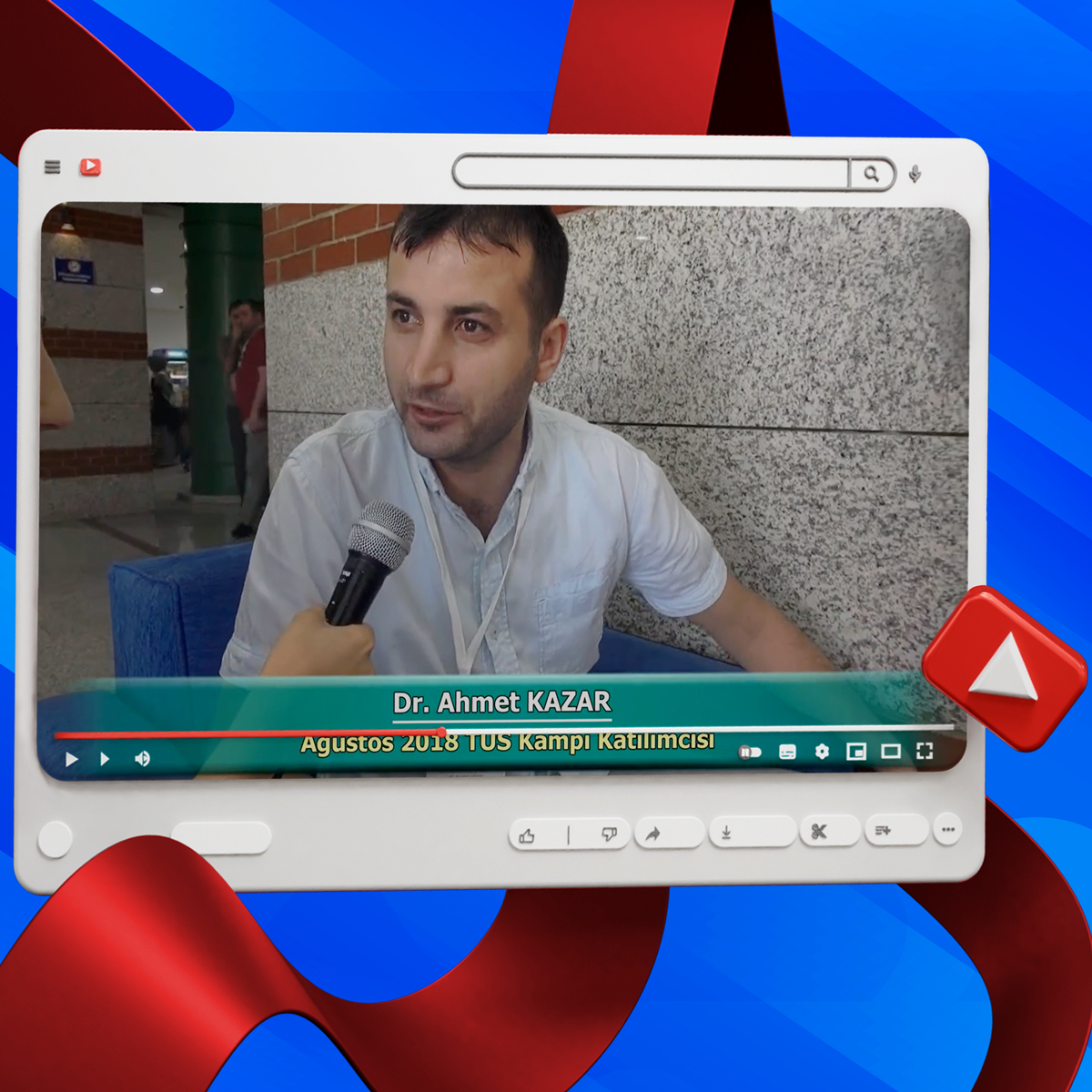 Dr. Ahmet KAZAR Ağustos 2018 Ankara TUS Kampı Röportajları