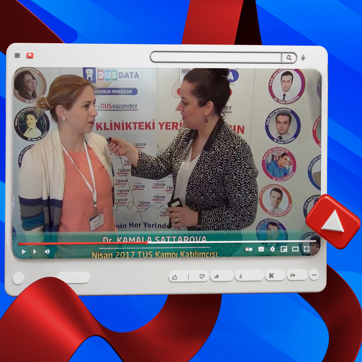 Dr. Kamala SATTAROVA Nisan 2017 İstanbul TUS Kampı Röportajları