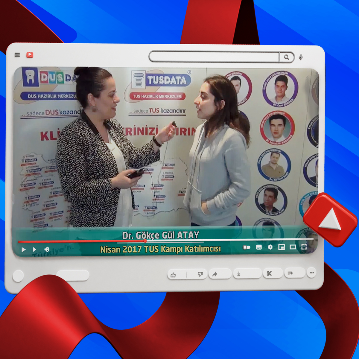 Dr. Gökçe Gül ATAY Nisan 2017 İstanbul TUS Kampı Röportajları