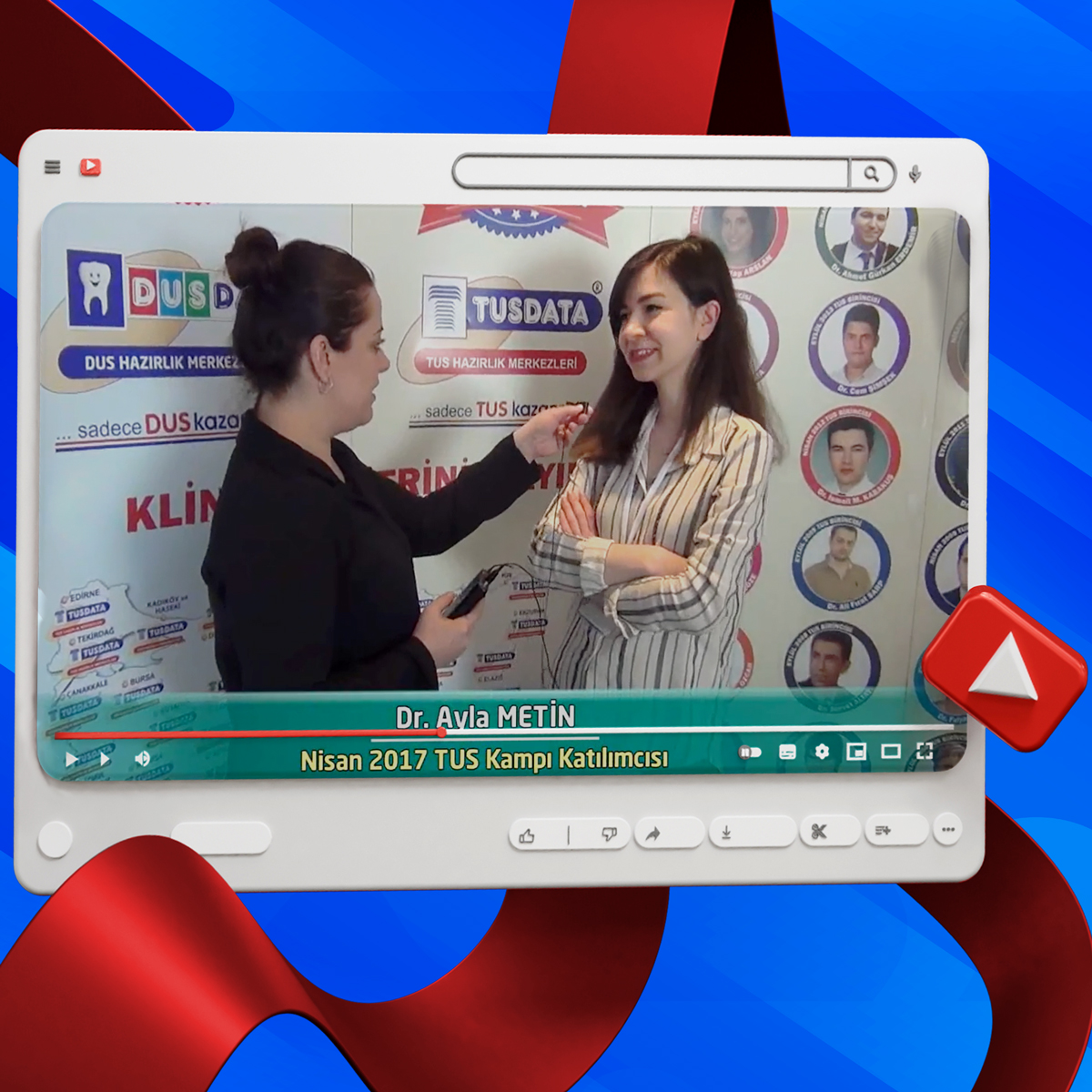 Dr. Ayla METİN Nisan 2017 İstanbul TUS Kampı Röportajları