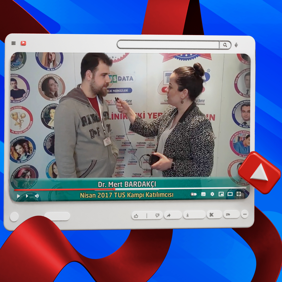 Dr. Mert BARDAKÇI Nisan 2017 İstanbul TUS Kampı Röportajları
