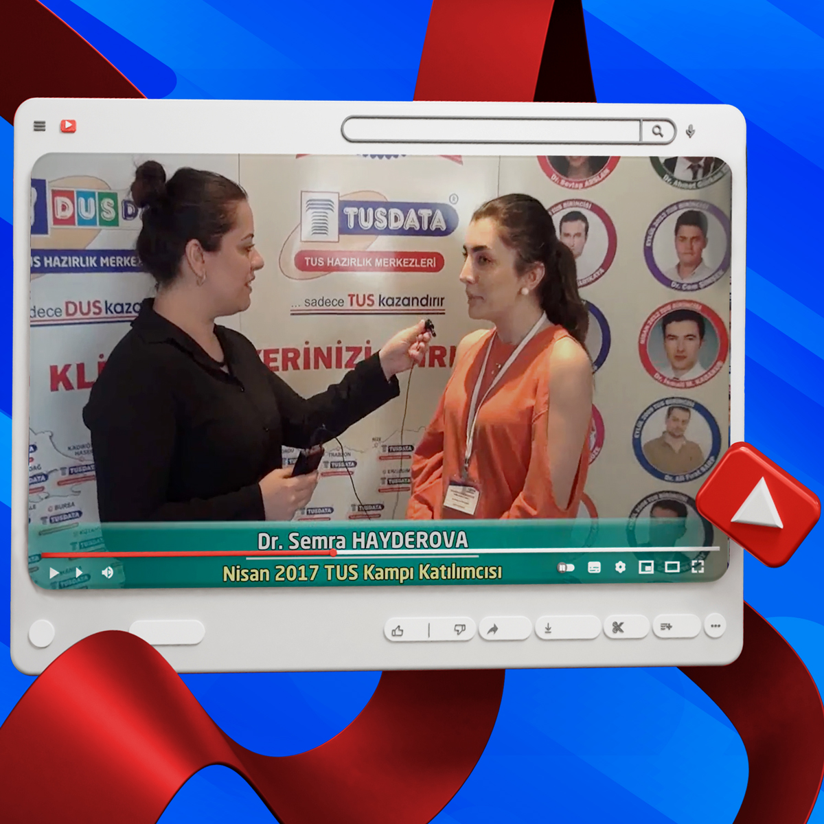 Dr. Semra HAYDEROVA Nisan 2017 İstanbul TUS Kampı Röportajları