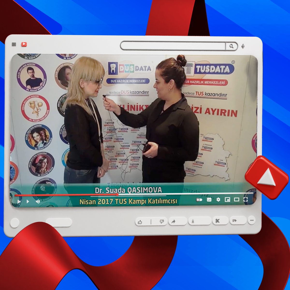 Dr. Suada QASIMOVA Nisan 2017 İstanbul TUS Kampı Röportajları