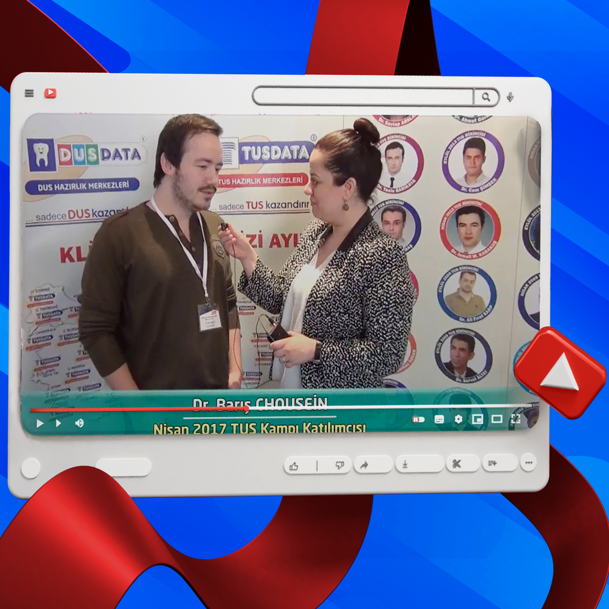 Dr. Barış CHOUSEIN Nisan 2017 İstanbul TUS Kampı Röportajları