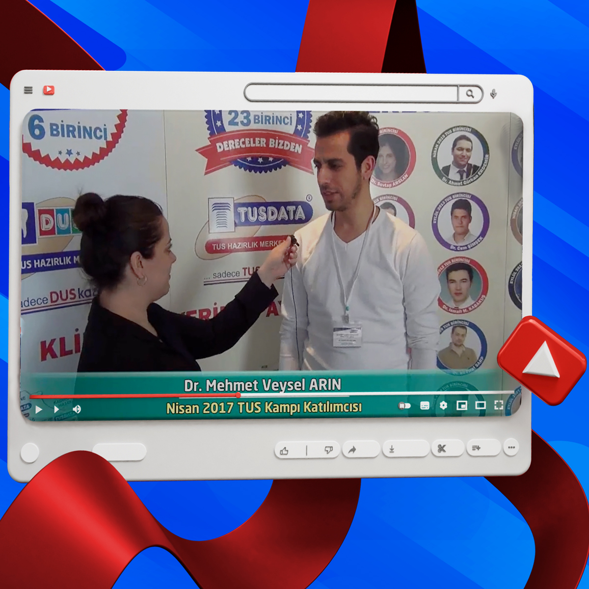 Dr. Mehmet Veysel ARIN - Nisan 2017 İstanbul TUS Kampı Röportajları