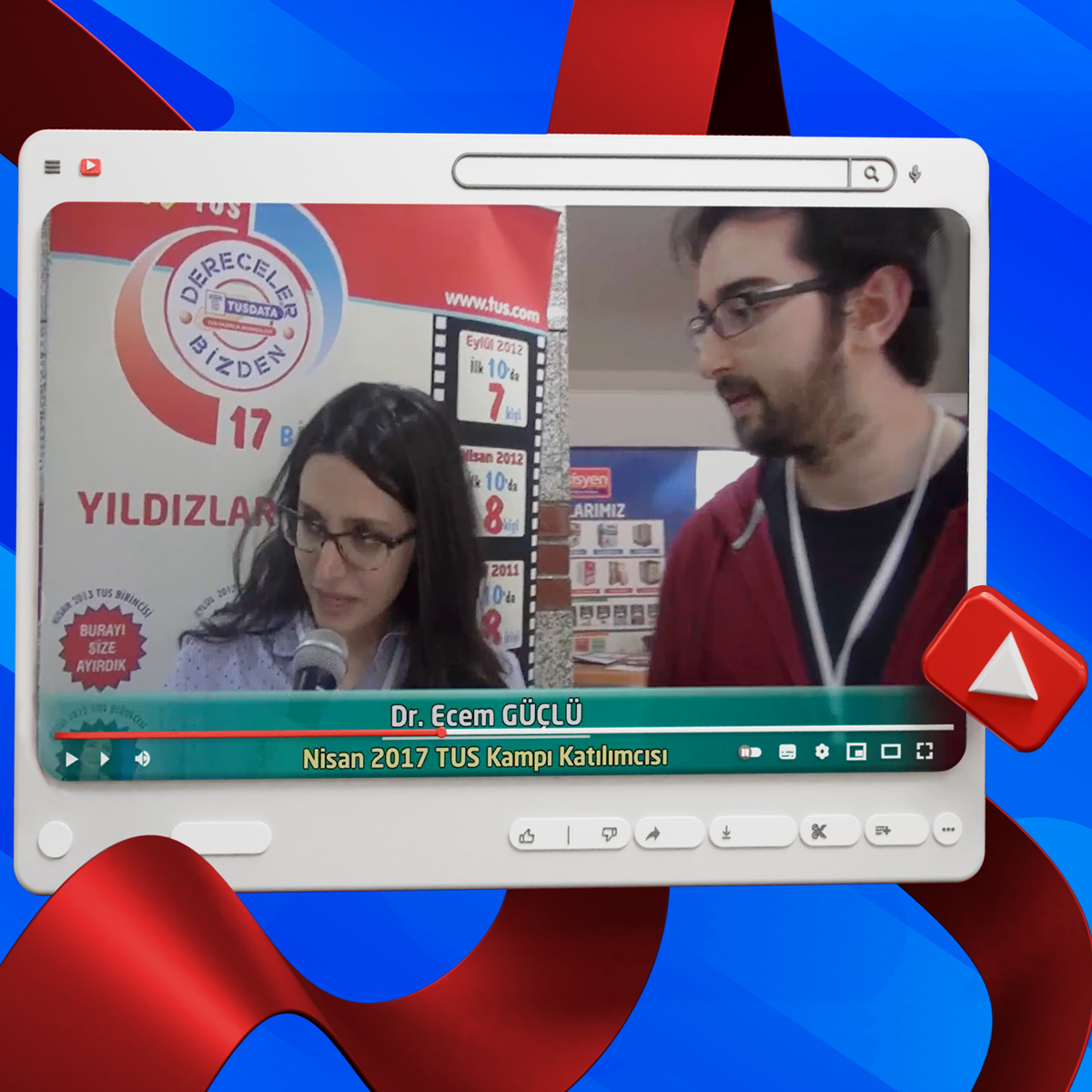 Dr. Ecem - Dr. Zeki Nisan 2017 Ankara TUS Kampı Röportajları