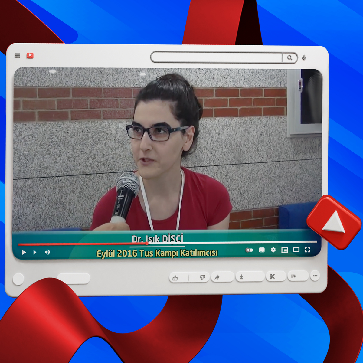 Dr. Işık DİŞCİ Eylül 2016 Kocatepe TUS Kampı Röportajları