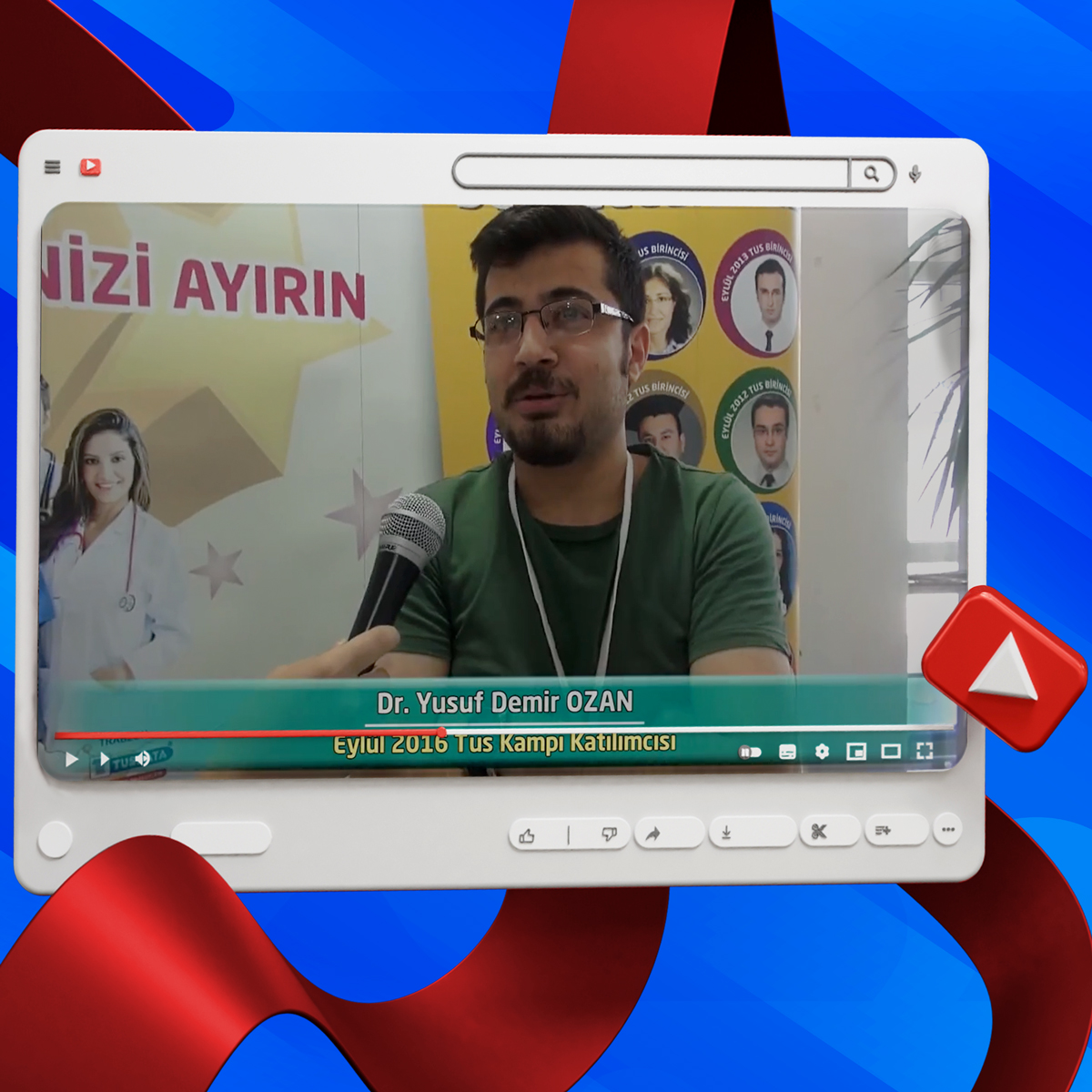 Dr. Yusuf Demir OZAN Eylül 2016 Kocatepe TUS Kampı Röportajları