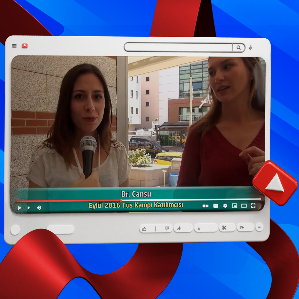 Dr. Cansu & Dr. Ece Eylül 2016 Kocatepe TUS Kampı Röportajları