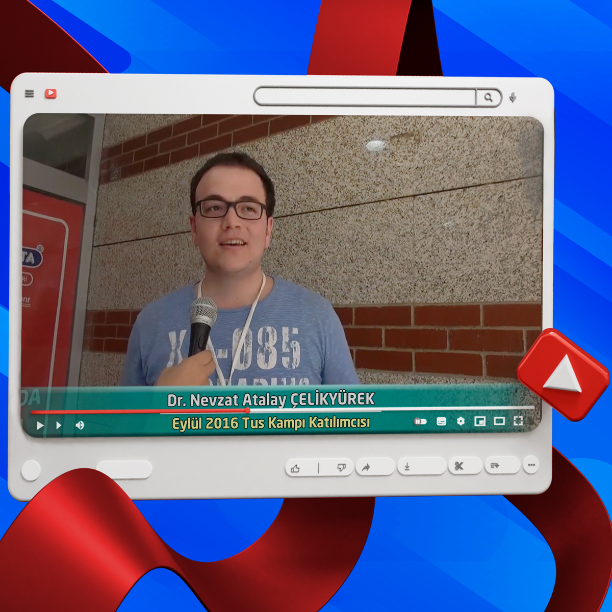 Dr. Nevzat ÇELİKYÜREK Eylül 2016 Kocatepe TUS Kampı Röportajları