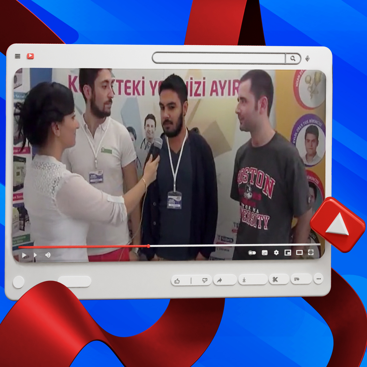 Dr. Kıvanç, Dr. Ali ve Dr. Yalçın Eylül 2015 TUS Kampı Röportajları