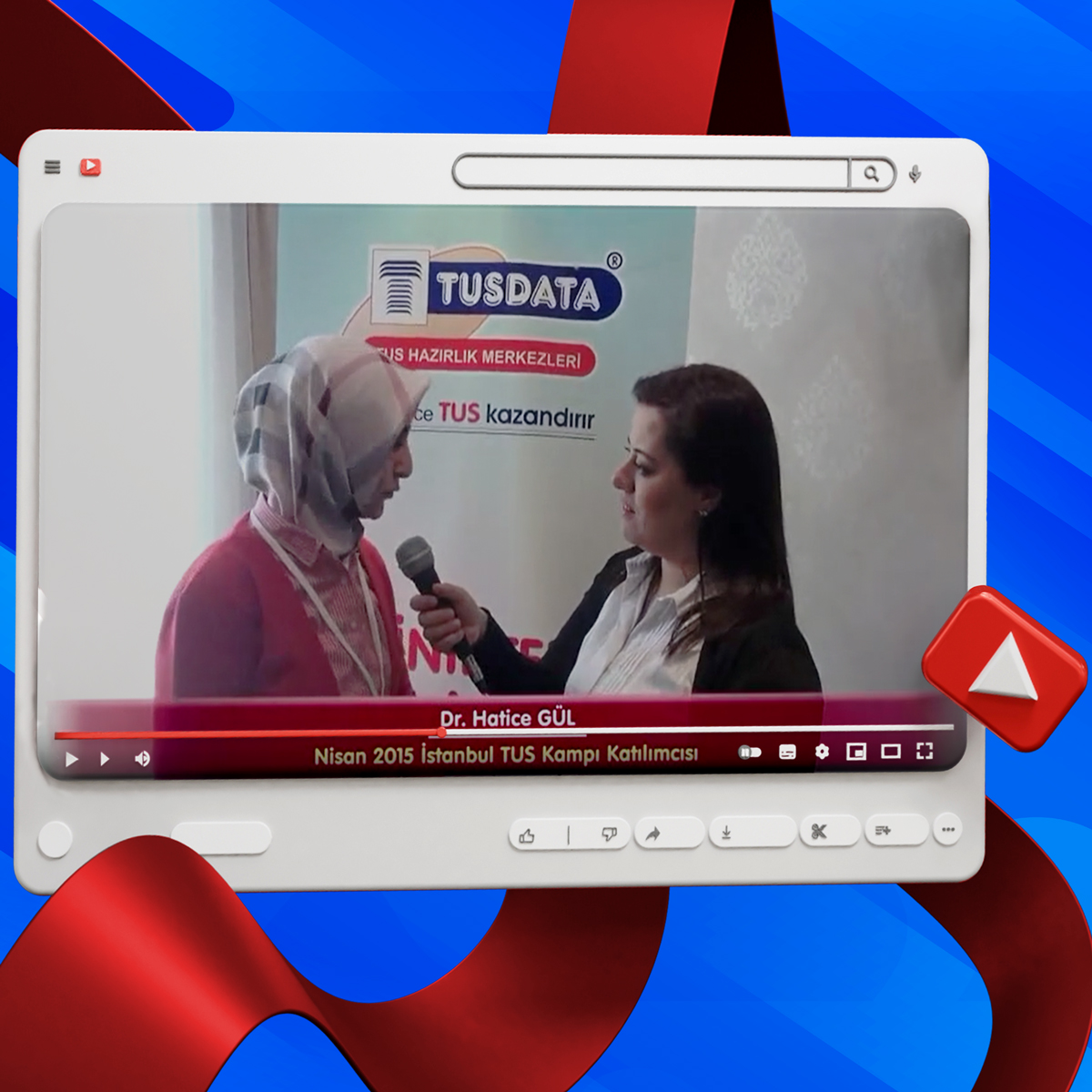 Dr. Hatice GÜL Nisan 2015 İstanbul TUS Kampı Röportajları