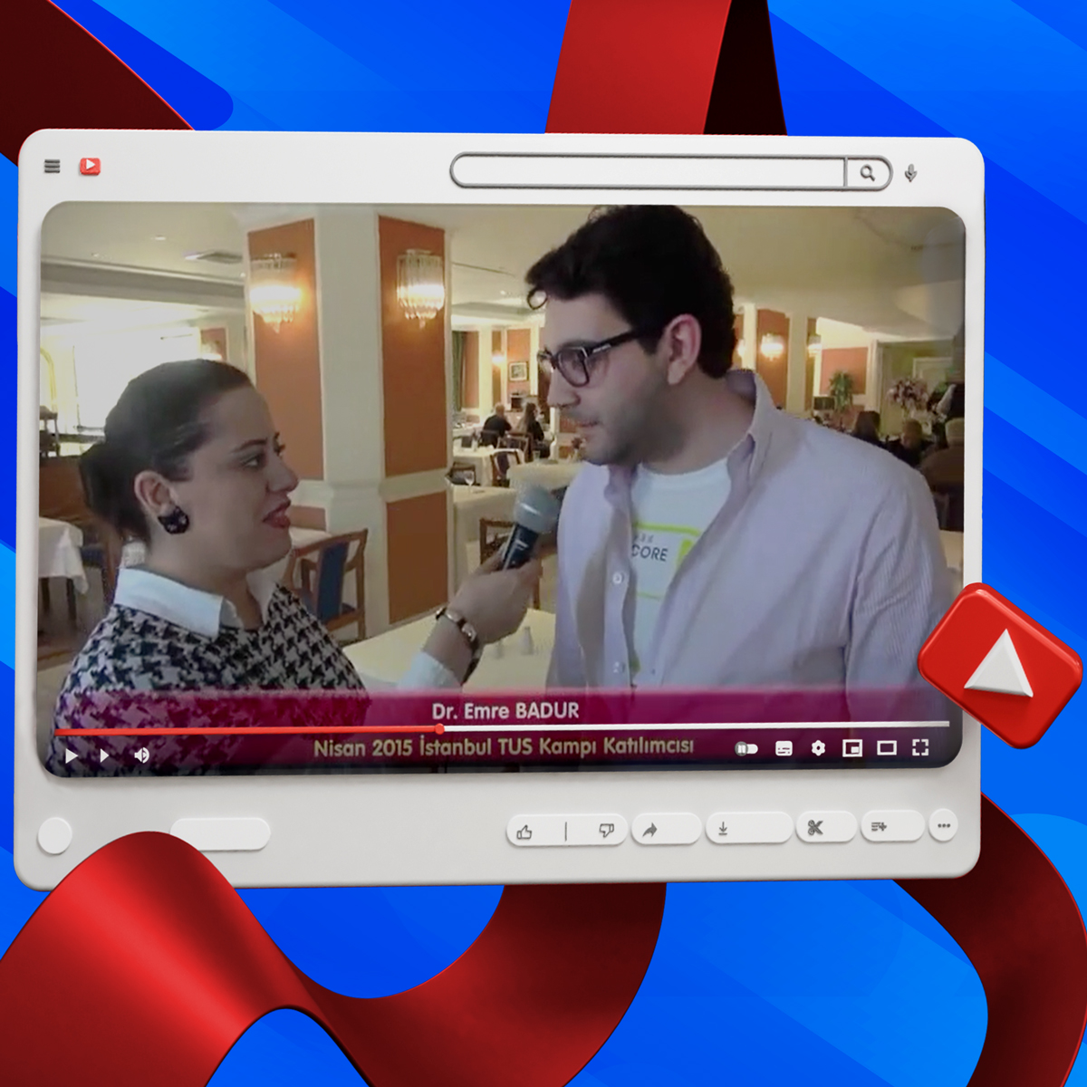 Dr. Emre BADUR Nisan 2015 İstanbul TUS Kampı Röportajları