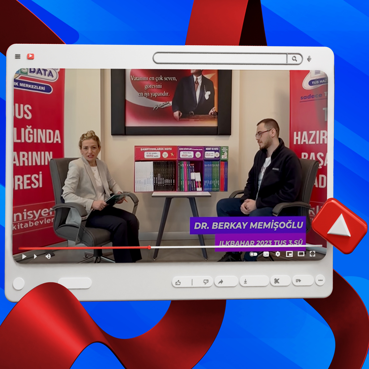 İlkbahar 2023 TUS Üçüncüsü Dr. İhsan Berkay Memişoğlu ile TUS Söyleşi