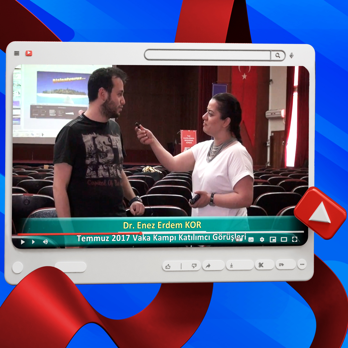 Dr. Enez Erdem KOR 2017 Yaz Dönemi Haseki Vaka Kampı Röportajları