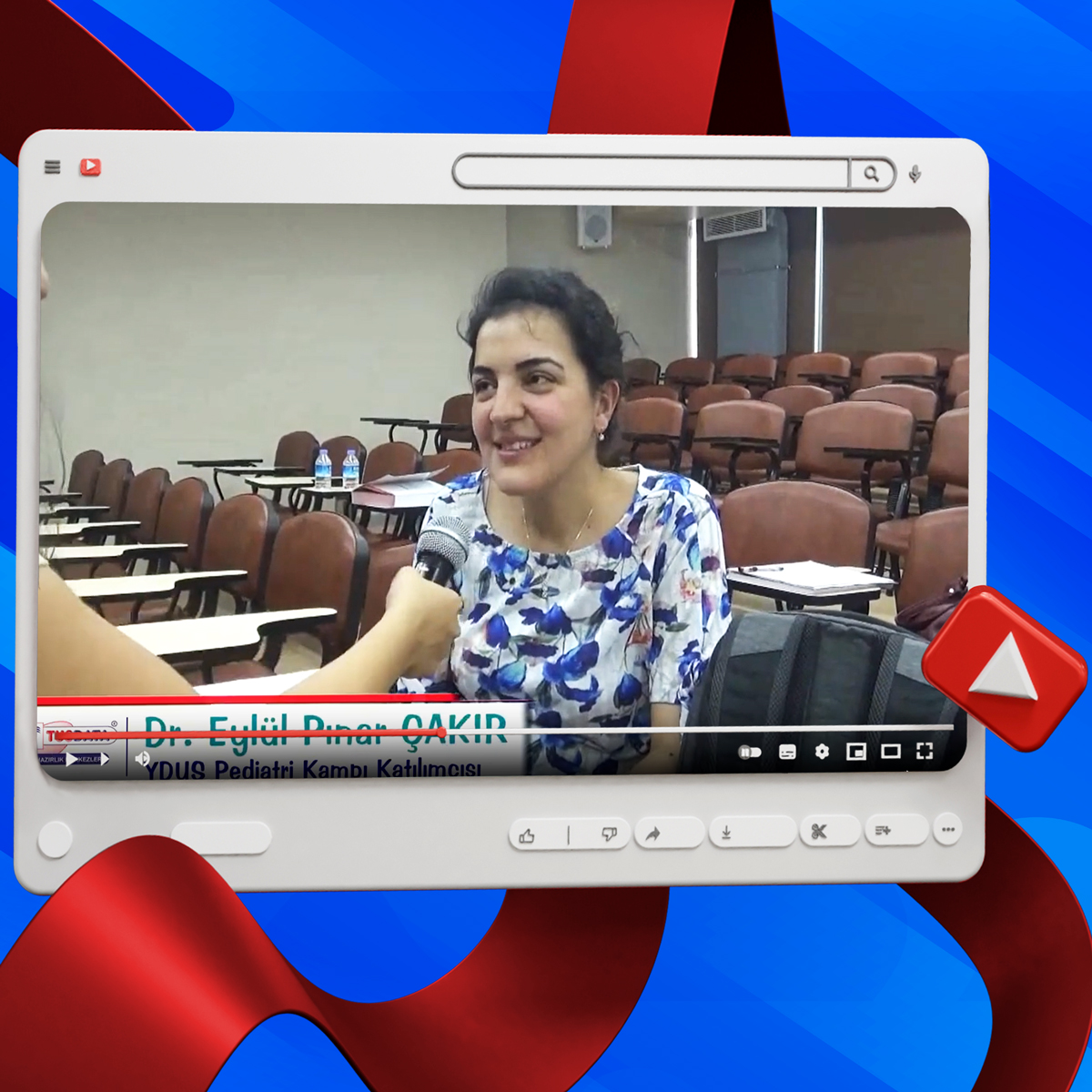 Dr. Eylül Pınar ÇAKIR ile Ağustos 2019 YDUS Pediatri Kampı Röportajları