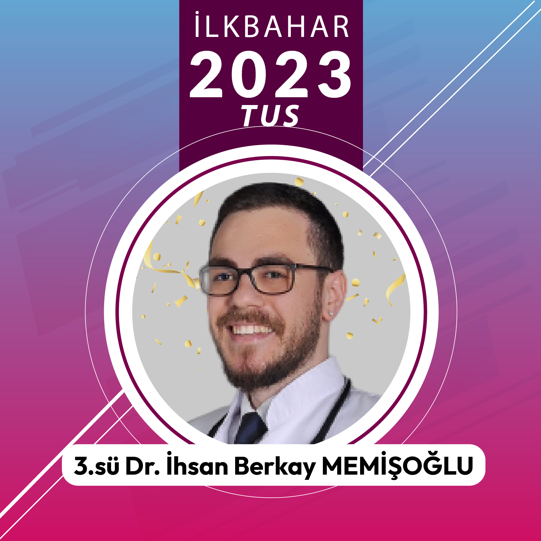 İlkbahar 2023 TUS Üçüncüsü Dr. İhsan Berkay Memişoğlu ile TUS Söyleşi 