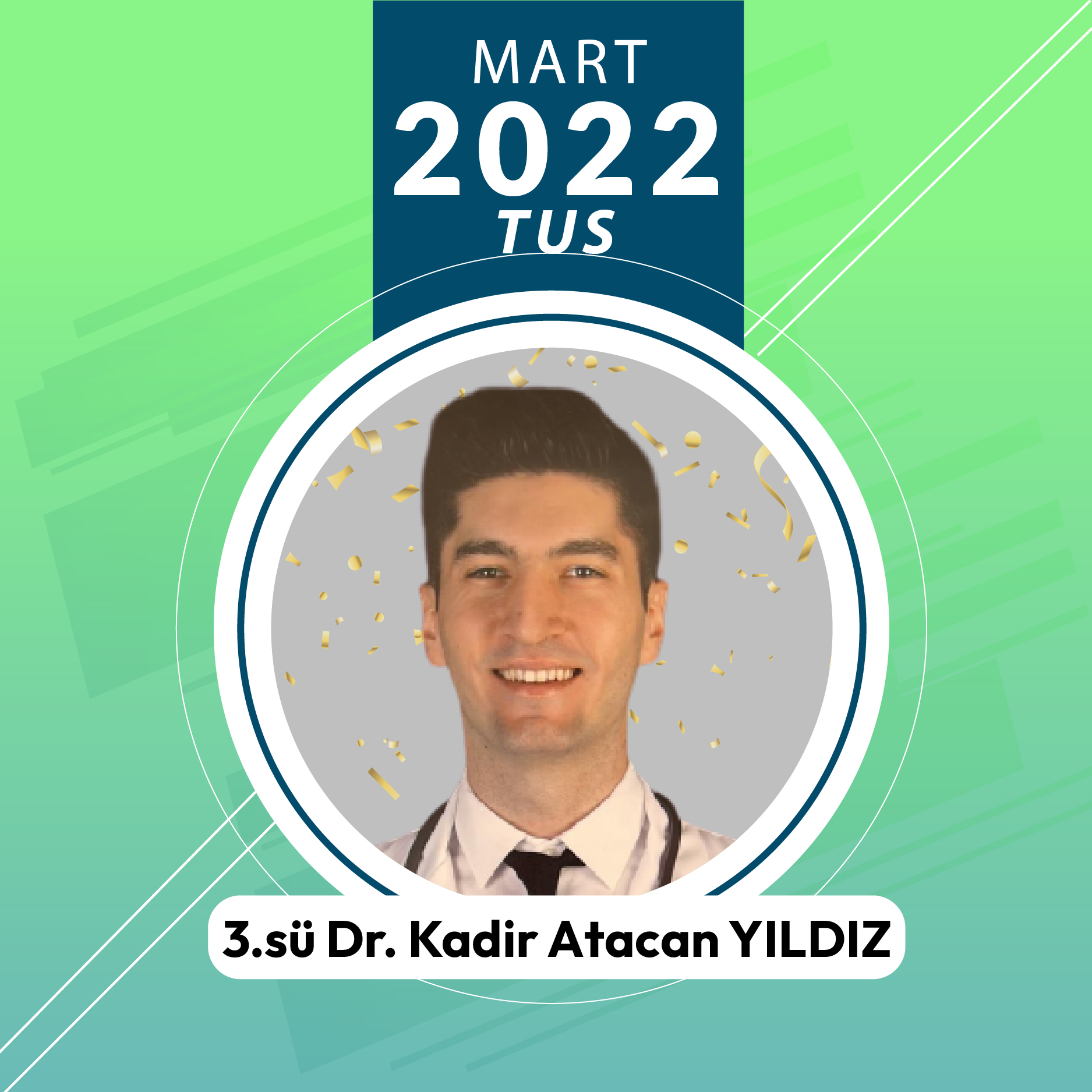 Mart 2022 TUS 3.sü Kadir Atacan Yıldız Röportaj