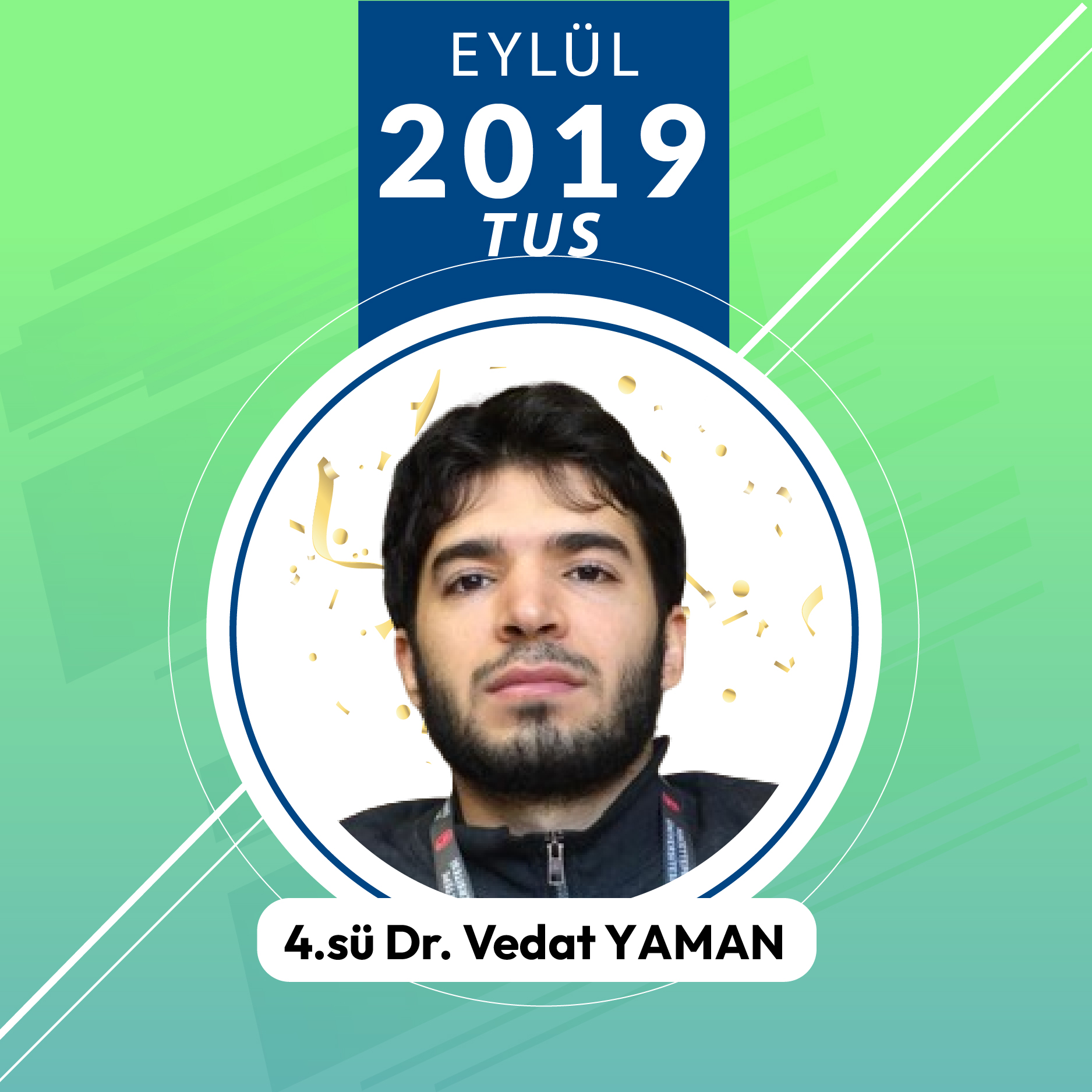 Dr. Vedat YAMAN 2019 Eylül TUS'a Hazırlık Süreci