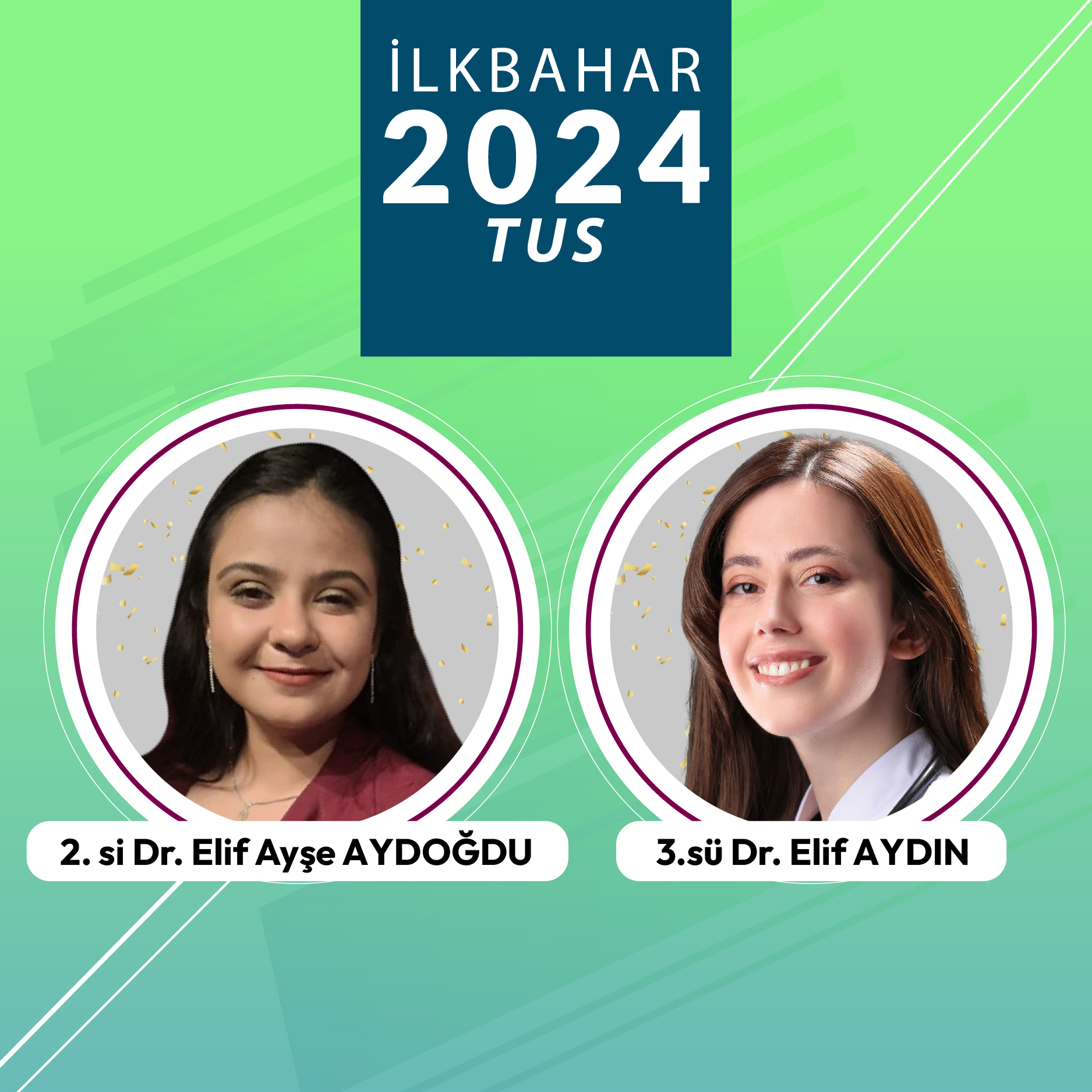 2024 İlkbahar TUS - Türkiye 2.'si ve 3.'sü