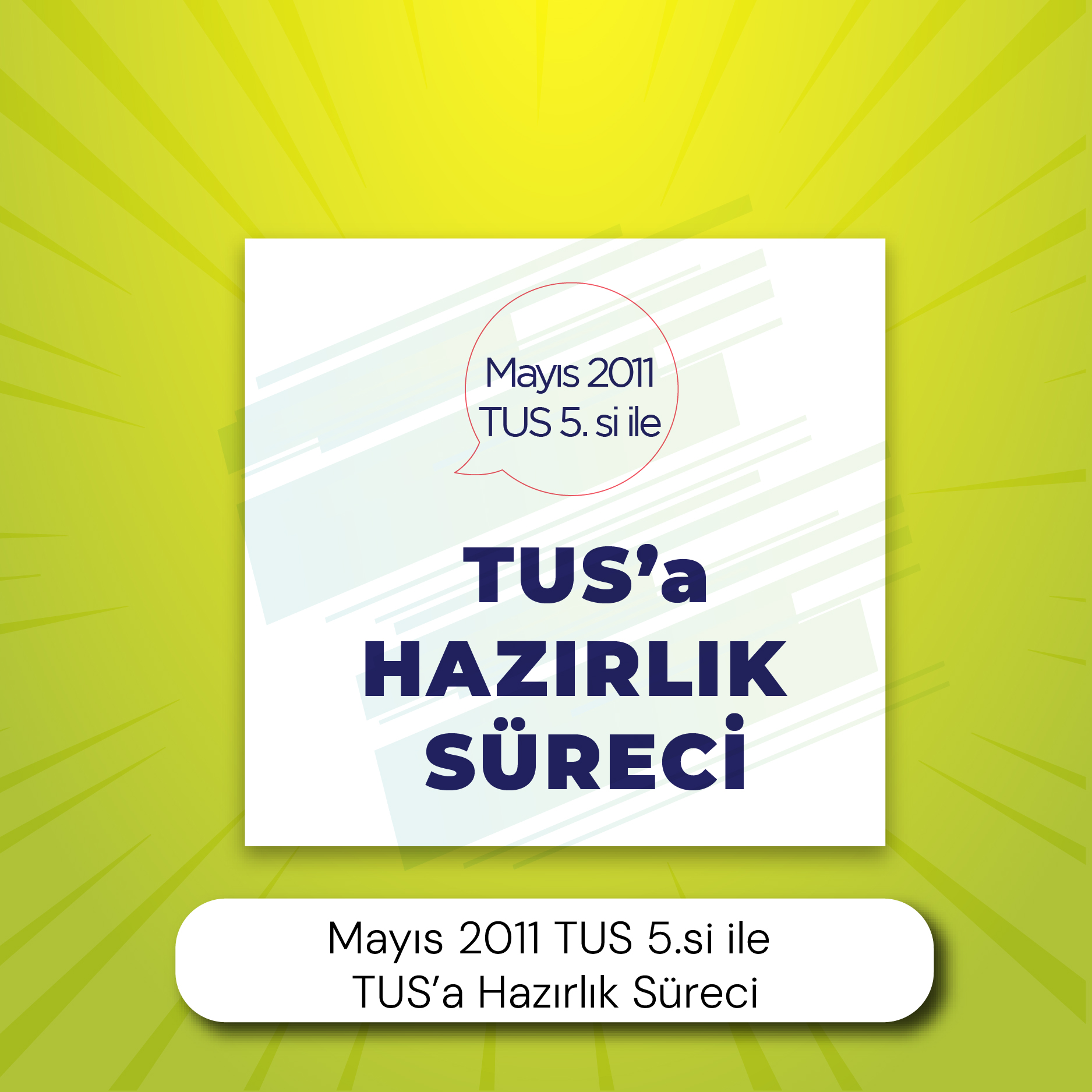 Mayıs 2011 TUS 5.'si - Dr. Ayşegül DEMİR